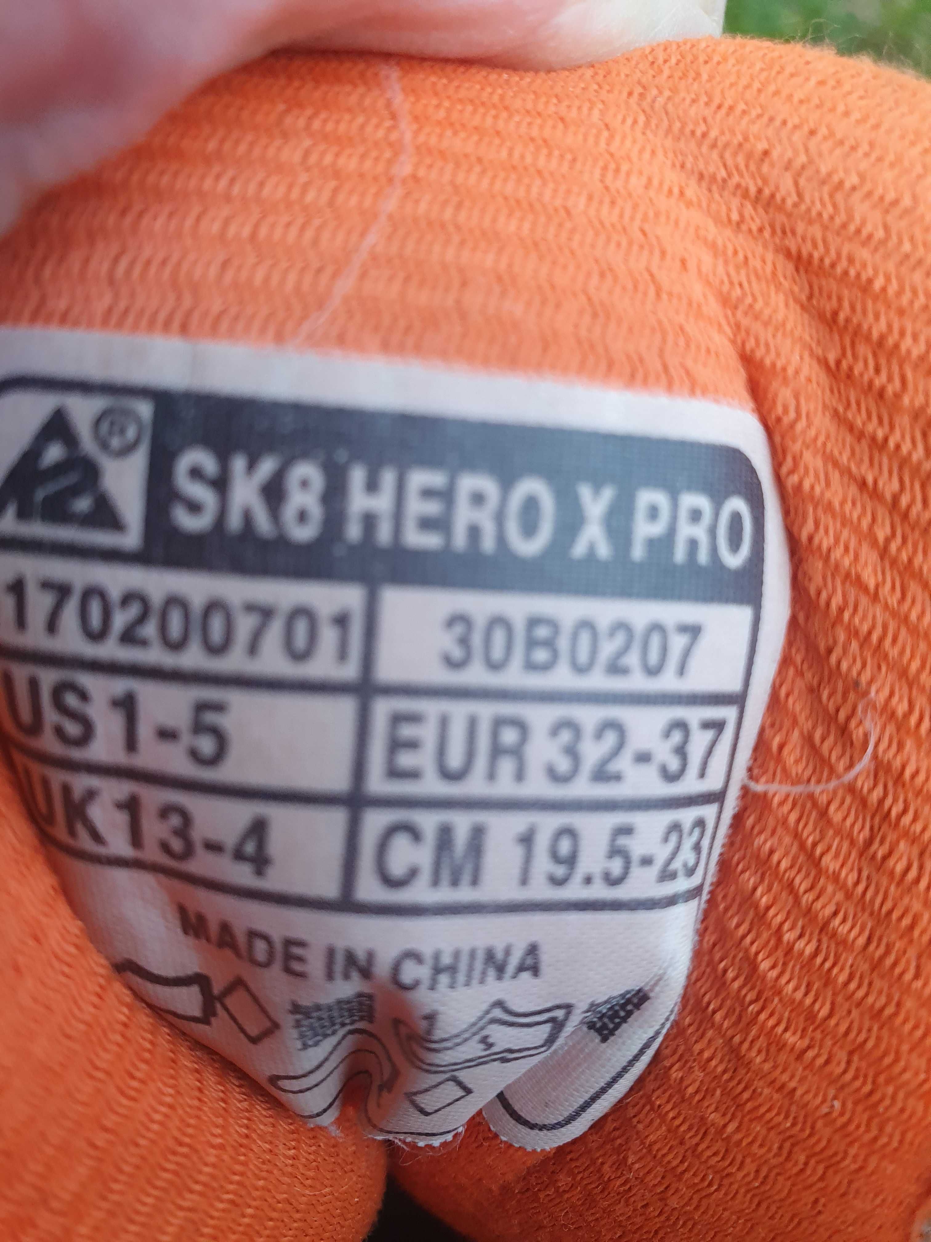 Rolki SK8 Hero X Pro dla chłopaka lub dziewczyny w rozmiarze 32-37