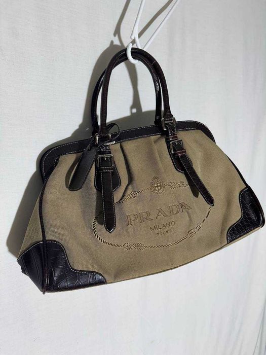 Torba Torebka Prada Milano Dal 1913 Vintage Drip Drill Y2k Sk8