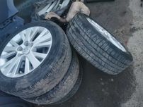 Диски с резиной Mazda  114.3 * 5  215/55/17 R17 HANKOOK