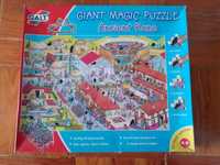Puzzle didáctico e interactivo para crianças