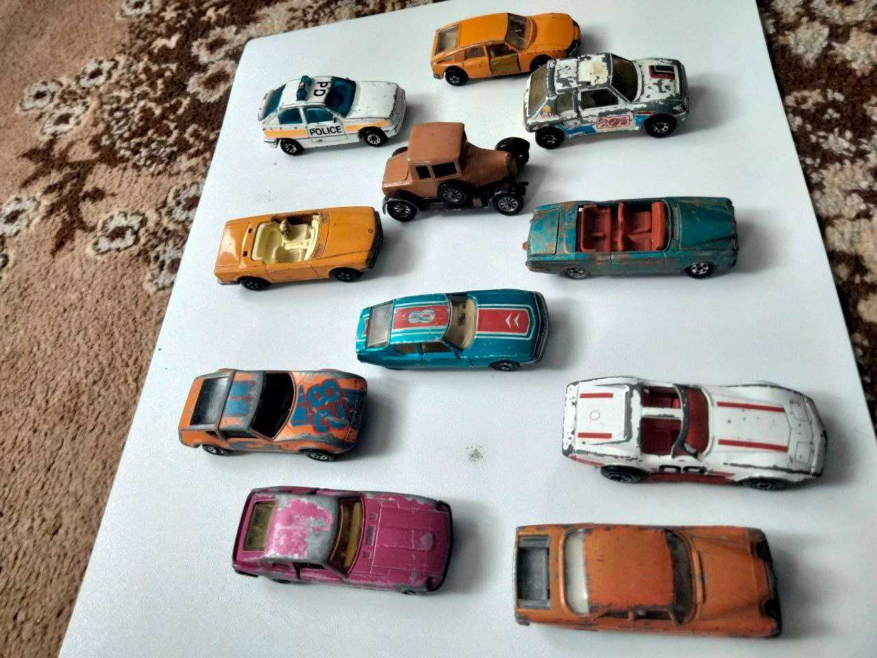 Машинки Matchbox, модельки, 1969-1985рр., автомобілі, масштабні моделі
