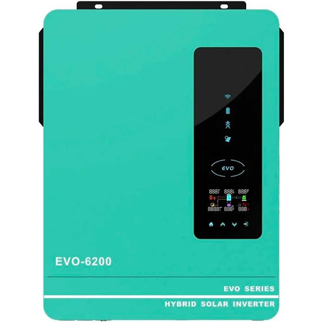 Гібридний сонячний Інвертор ANERN SCI-EVO-6200 6кВт чистий синус