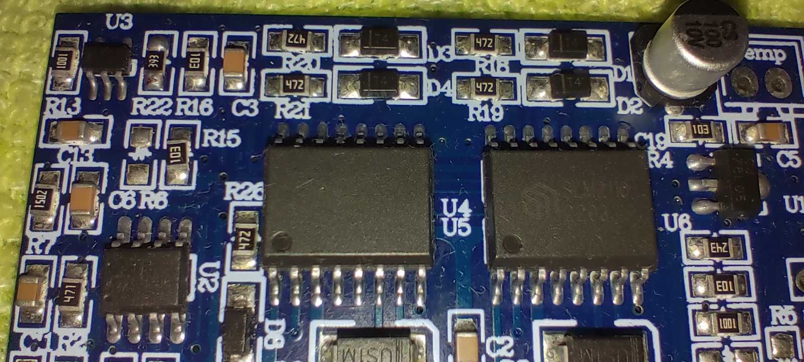 Плата чистого синуса CH32F030/Sine wave drive V3.1