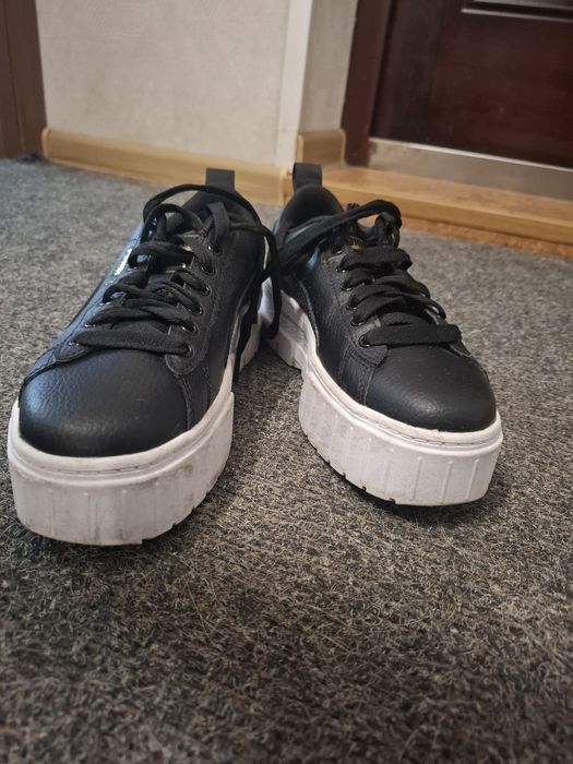 Шкіряні підліткові кеди Puma, 37р