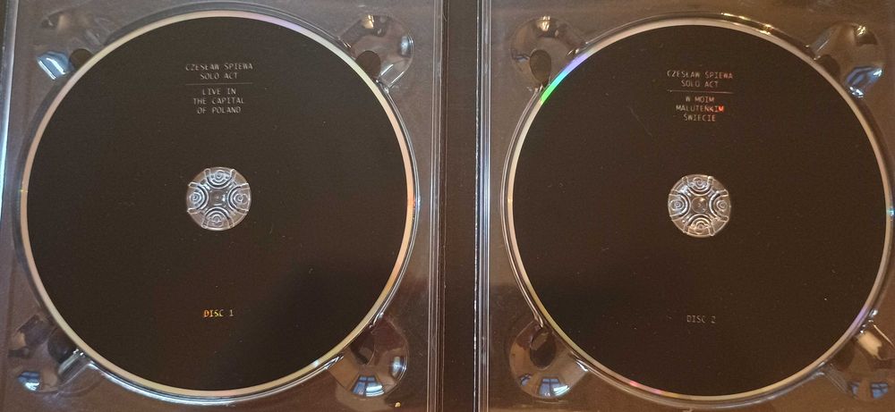 Koncert Czesław Śpiewa Solo Act Live In Capital Of Poland 2 DVD