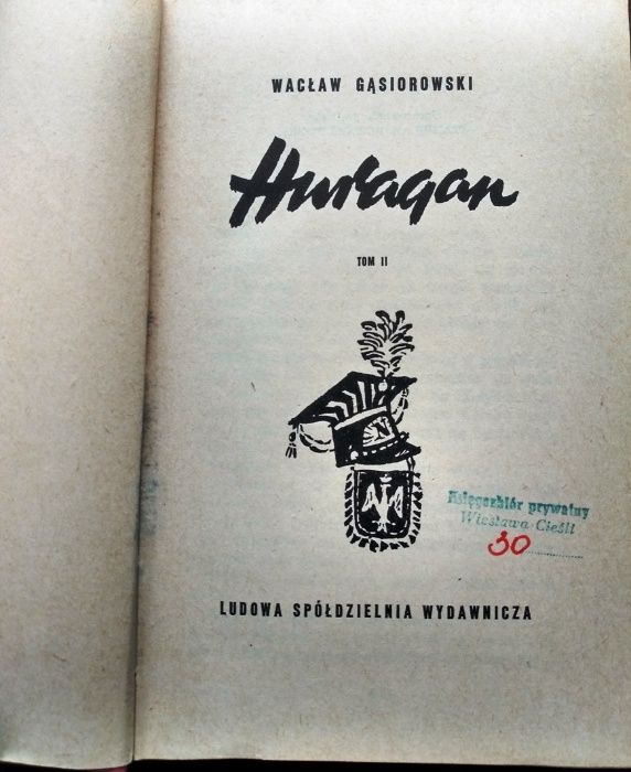 Gąsiorowski, Huragan, tom 2 i 3