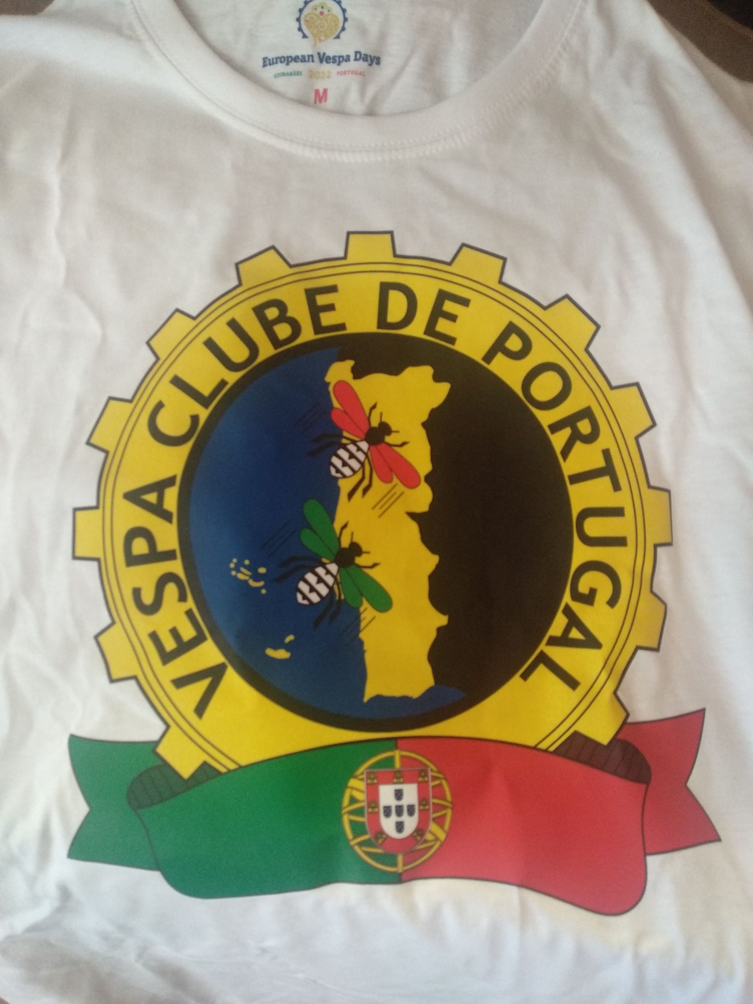 T.shirt vespa clube Portugal