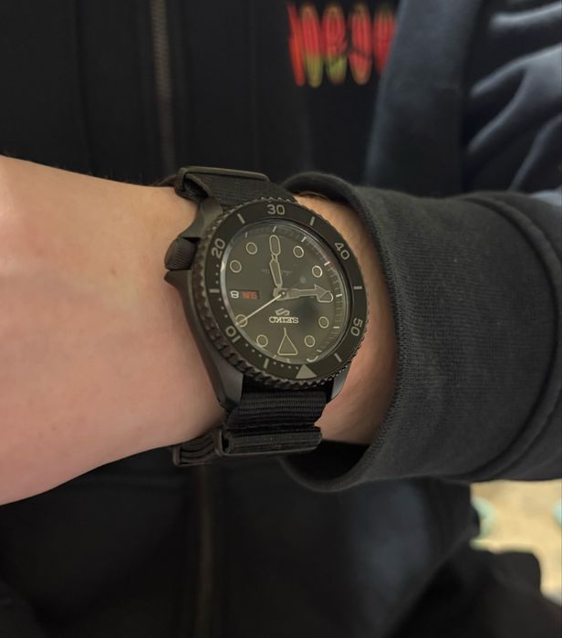 Seiko 5 Sports Black Series SRPD79K1 — оригінал, автомат