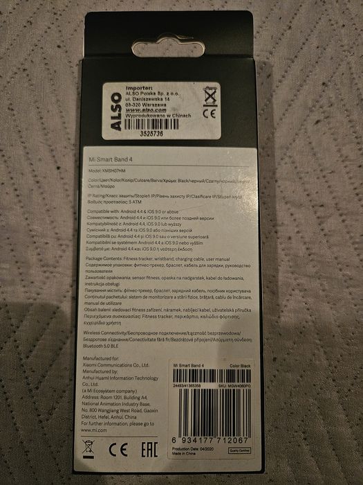 Xiaomi Mi Band 4 – Smartband