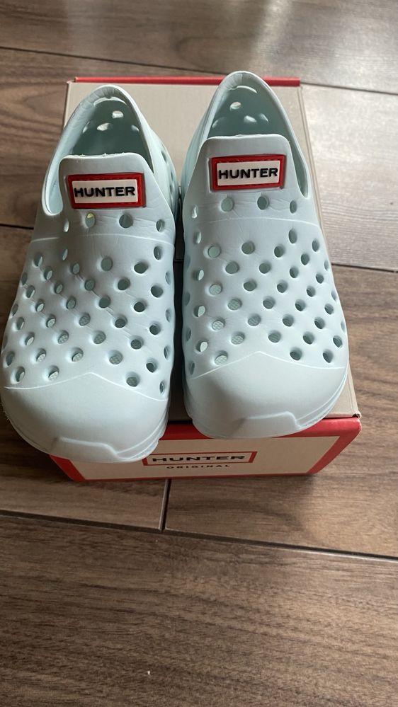 Hunter jak  Crocs sandałki nowe