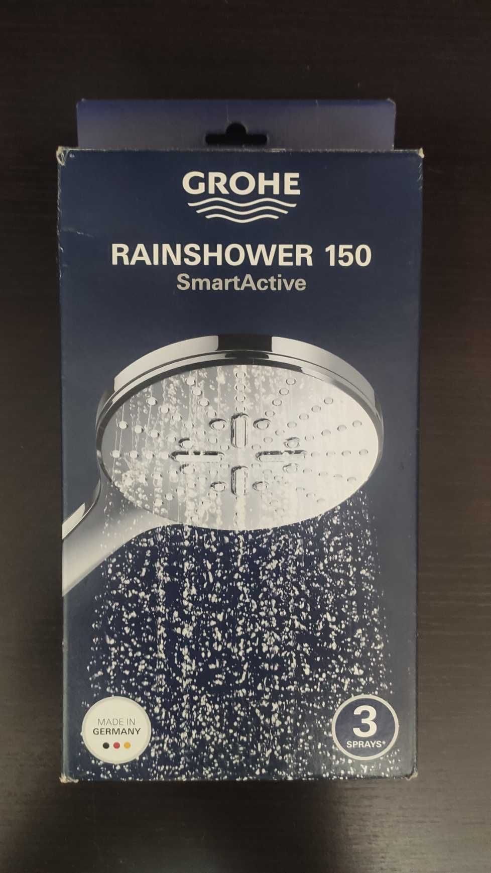 Rainshower Smartactive 150 słuchawka prysznicowa biały+chrom GROHE
