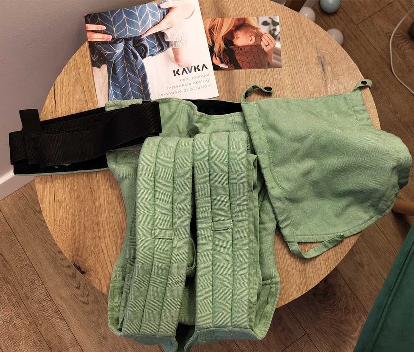 Nosidło Kavka Handy zieleń green ash herringbone