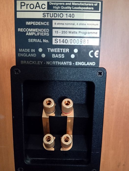 Proac studio 140 Seas Vifa