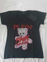 NOWA damska koszulka Philipp Plein t-shirt PP miś pink paradise xl 42