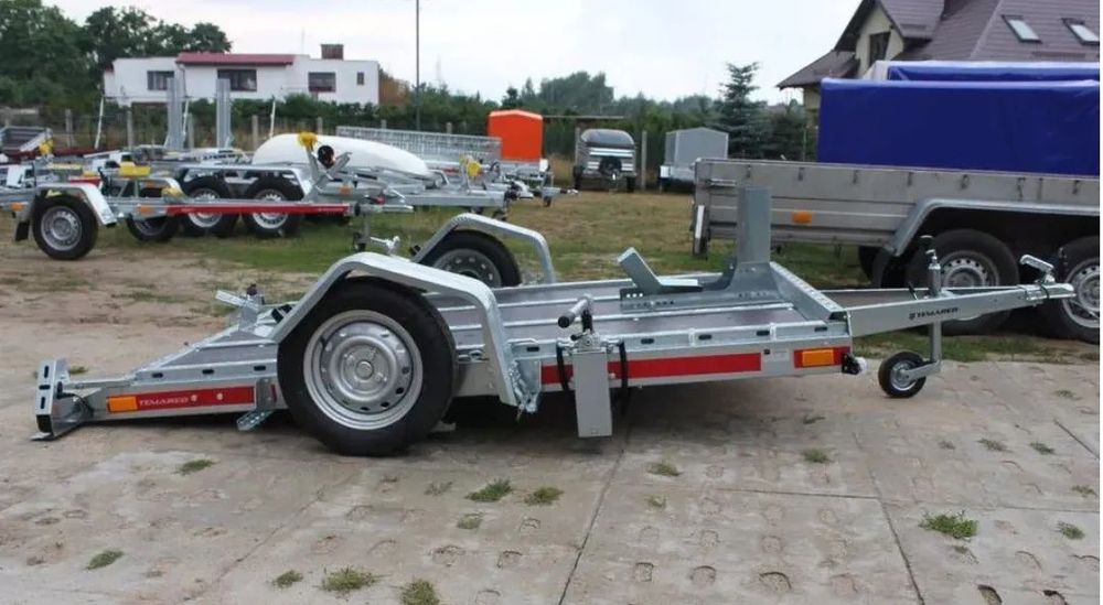 TEMARED MOTO QUAD 2616 hydraulicznie obniżana lekka  MOTO QUAD 2616 pod quady, motory, traktorki 750kg uchylna