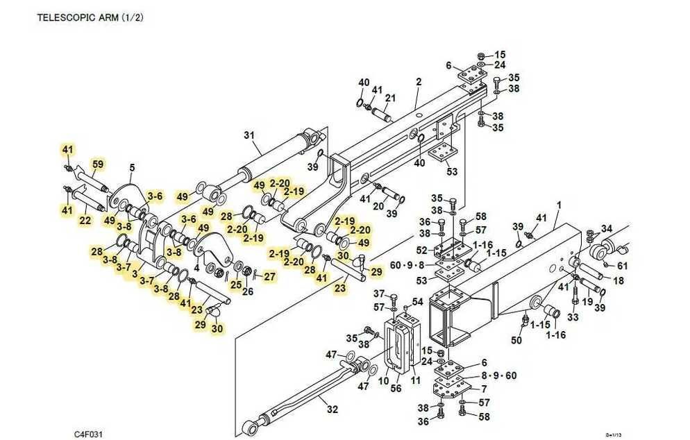 Oryginalny zestaw sworzni i tulei Takeuchi TB216