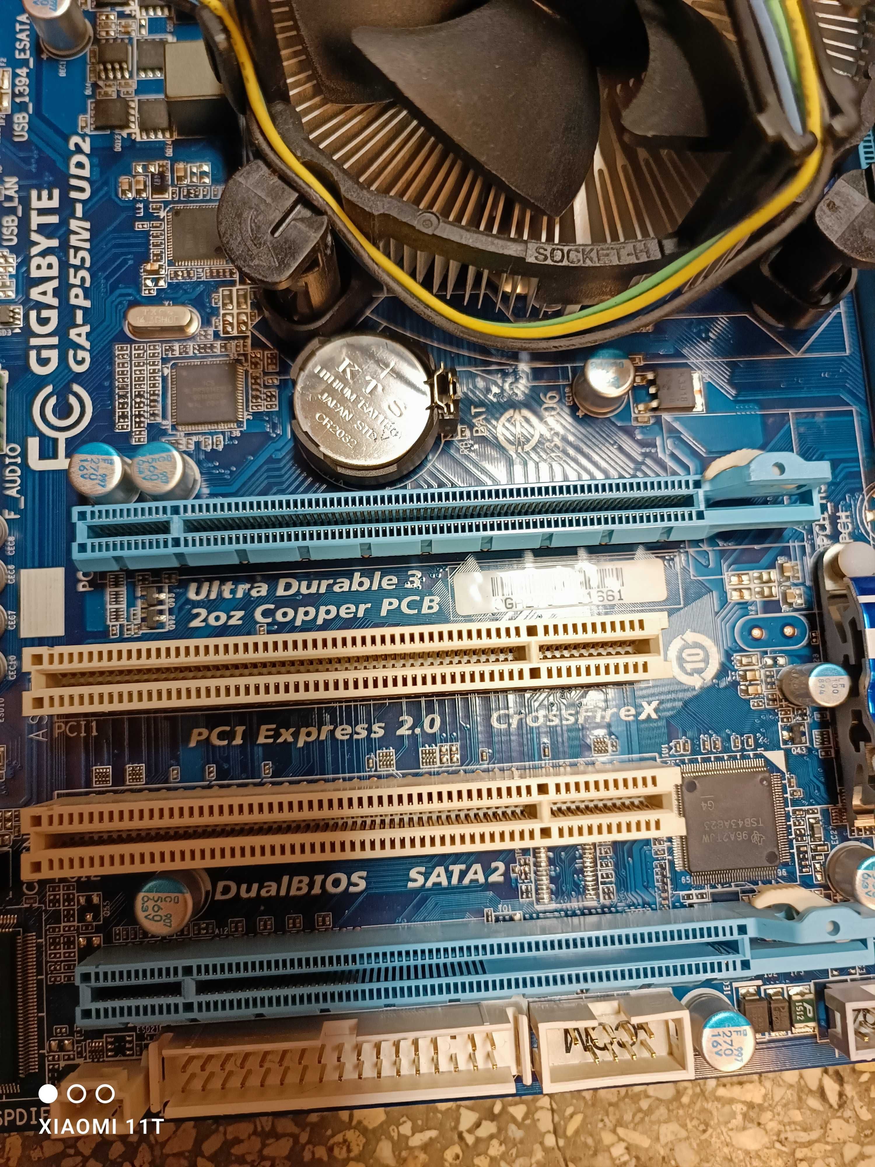 Płyta główna Gigabyte i5 chłodzenie , DDR3 Corsair