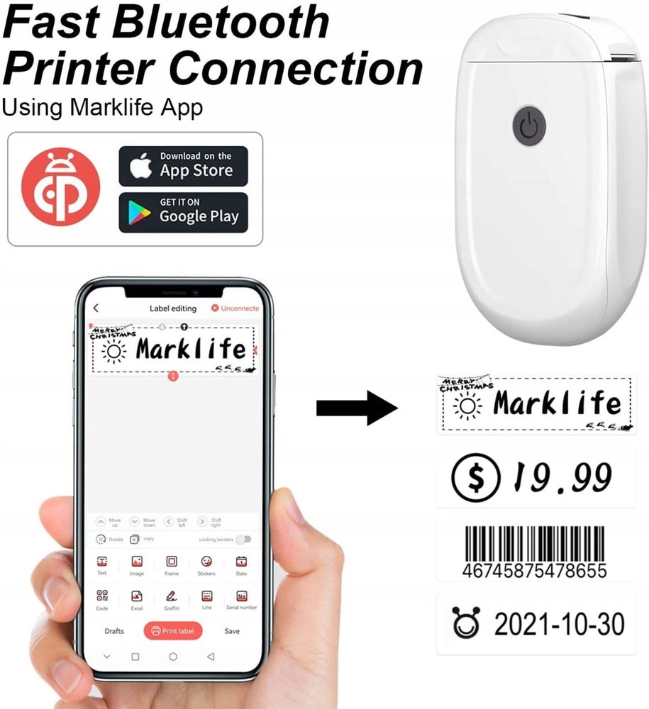 Drukarka termosublimacyjna Marklife p11