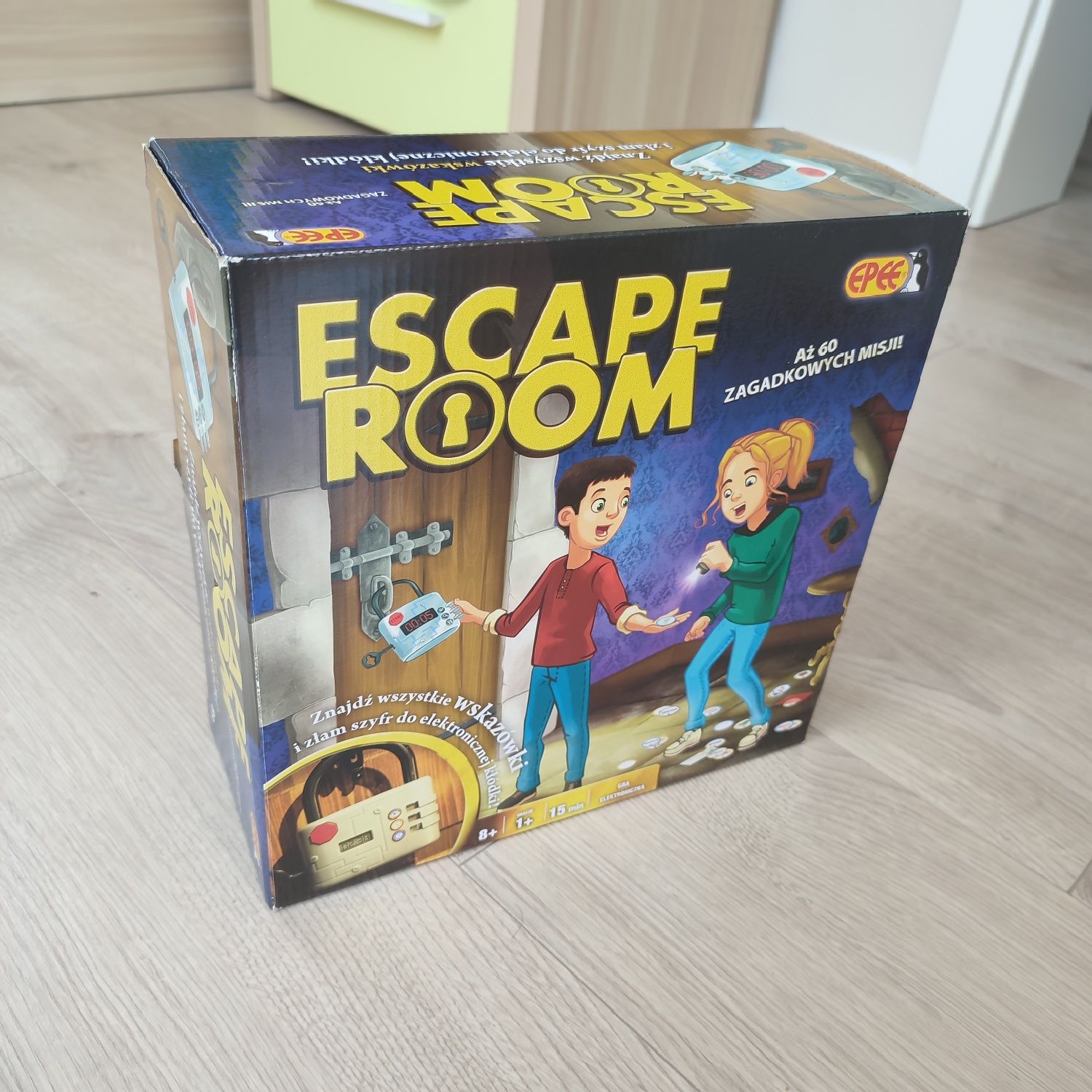 Gra elektroniczna Escape Room Epee 4 poziomy trudności