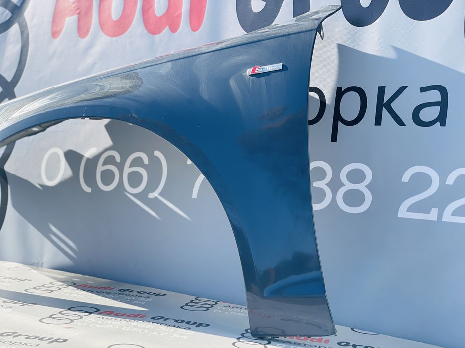 Крило Переднє Ліве Рестайлінг Lx5s Audi A6 C6 Розборка Ауді Шрот