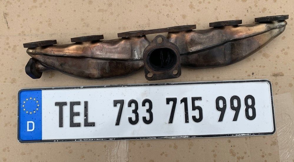 KOLEKTOR WYDECHOWY BLASZANY 7788422 BMW M57N E60