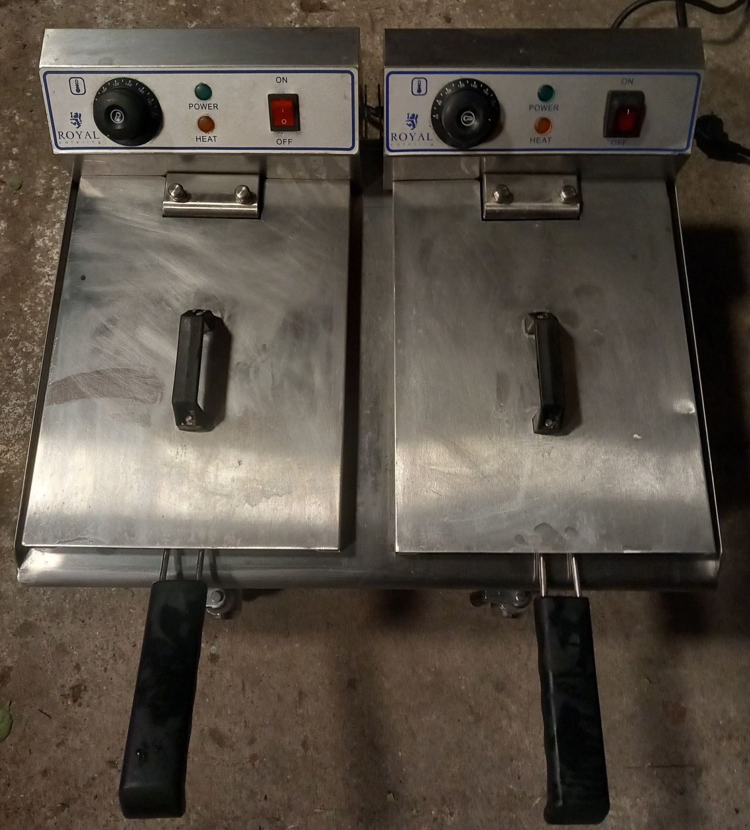 Frytkownica Dwukomorowa 2x3200W