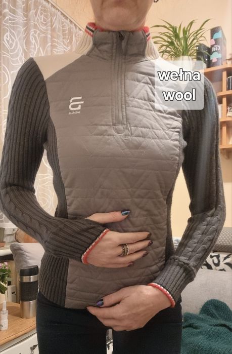 Bluza z wełny Bjorn Daehlie na 152cm