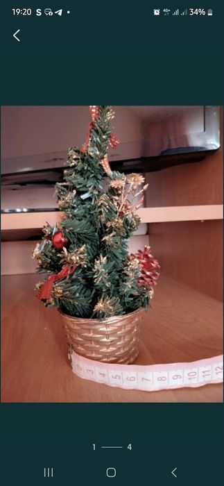 Ялинка маленька, новорічна прикраса, нова