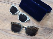 Привлекательные очки с принтом питона  MM TRANSFER 002 от Mykita!