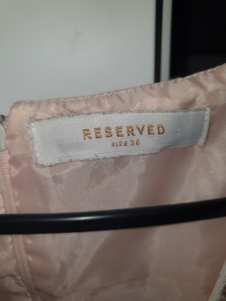 Reserved sukienka S 36 wesele komunia chrzciny