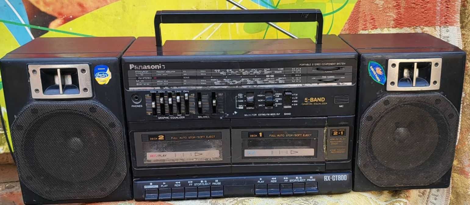 Магнитола Panasonic RX-CT800 с аукс sharp фарфор статуэтк