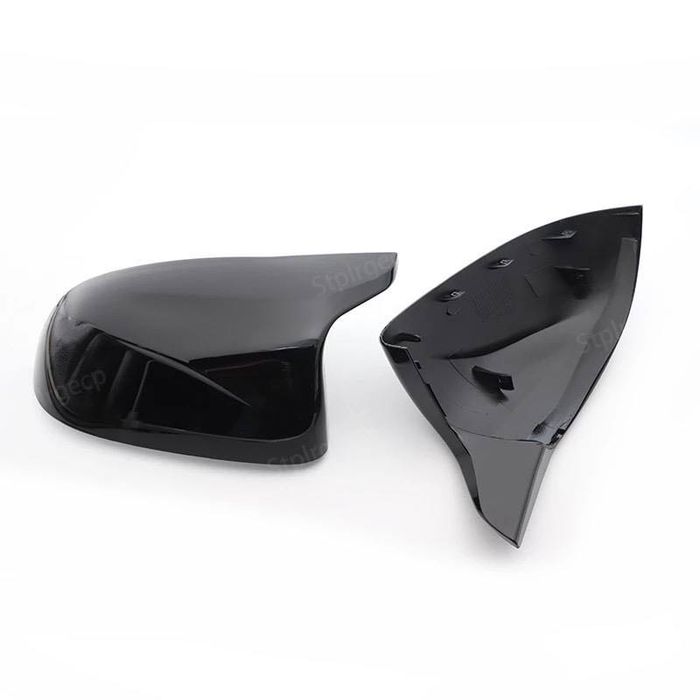 Накладки на зеркала BMW F15 F16 F25 F26 Черные/Карбон М Стиль