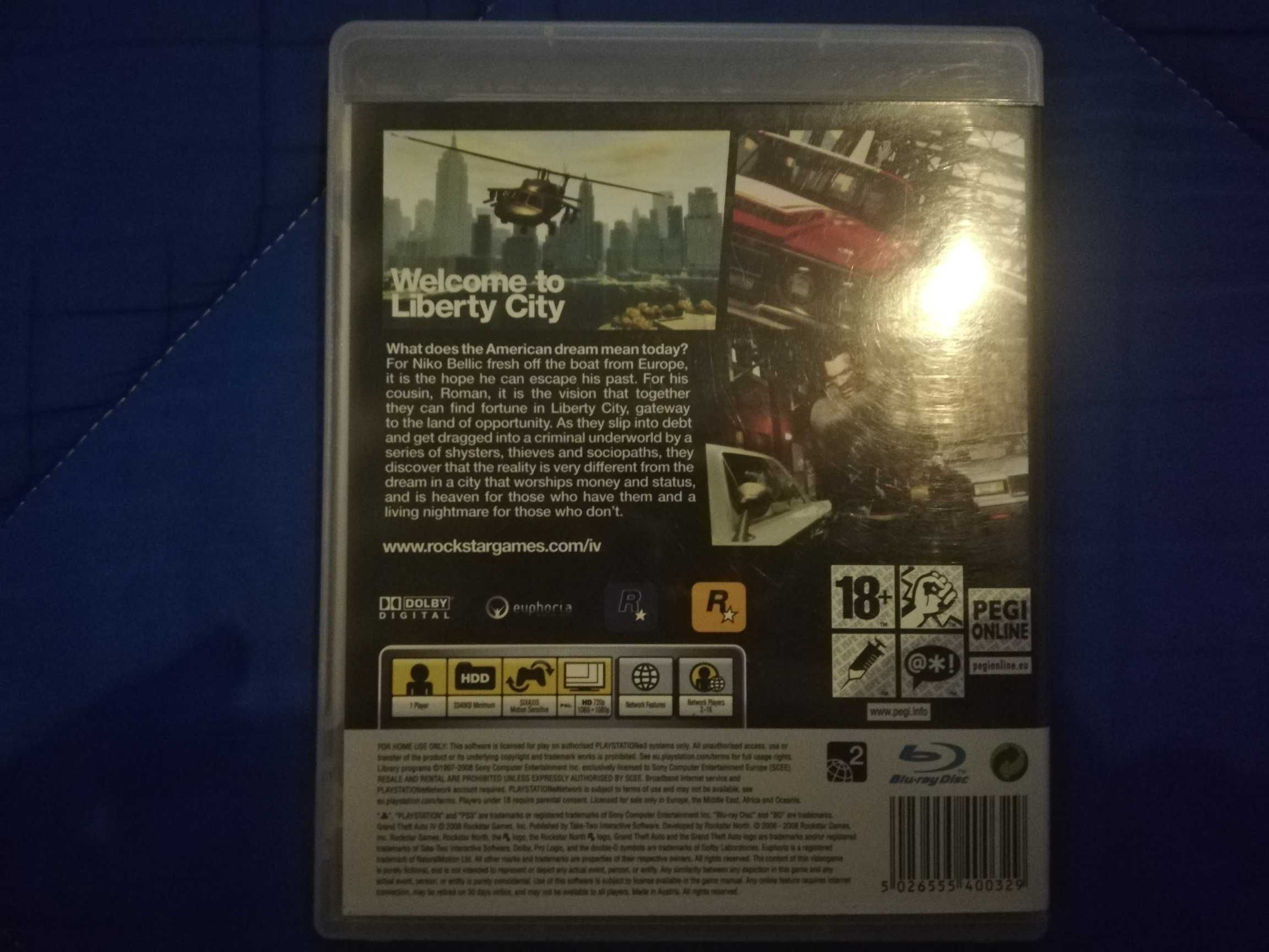 Grand Theft Auto IV (GTA IV) [PS3] - Completo