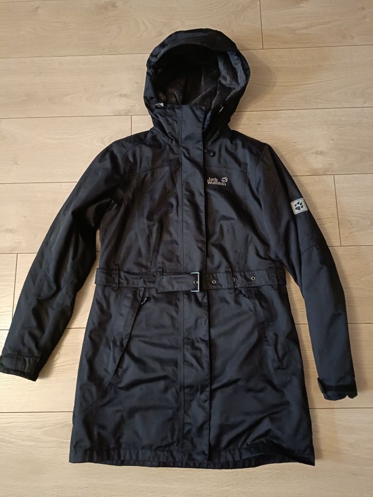 Jack Wolfskin przeciwdeszczowa kurtka parka damska S