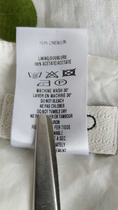 Льняной комплект (юбка и пиджачок) 46 р.