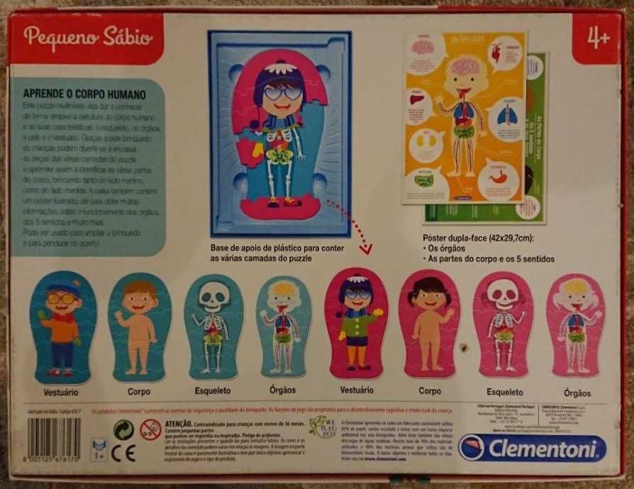 Puzzle: Aprende o Corpo Humano (+4)