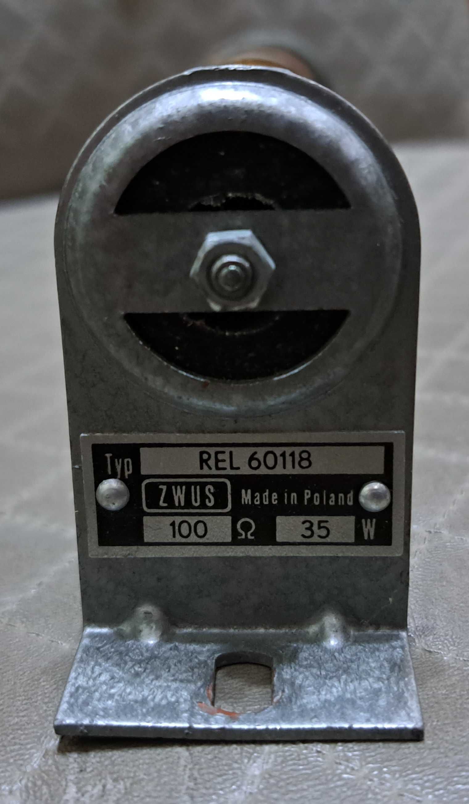 Rezystor 100ohm 35W typ REL 60118 NOWY PRL