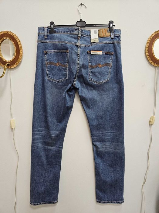 Jeansy Nudie Jeans Lean Dean Lost Orange