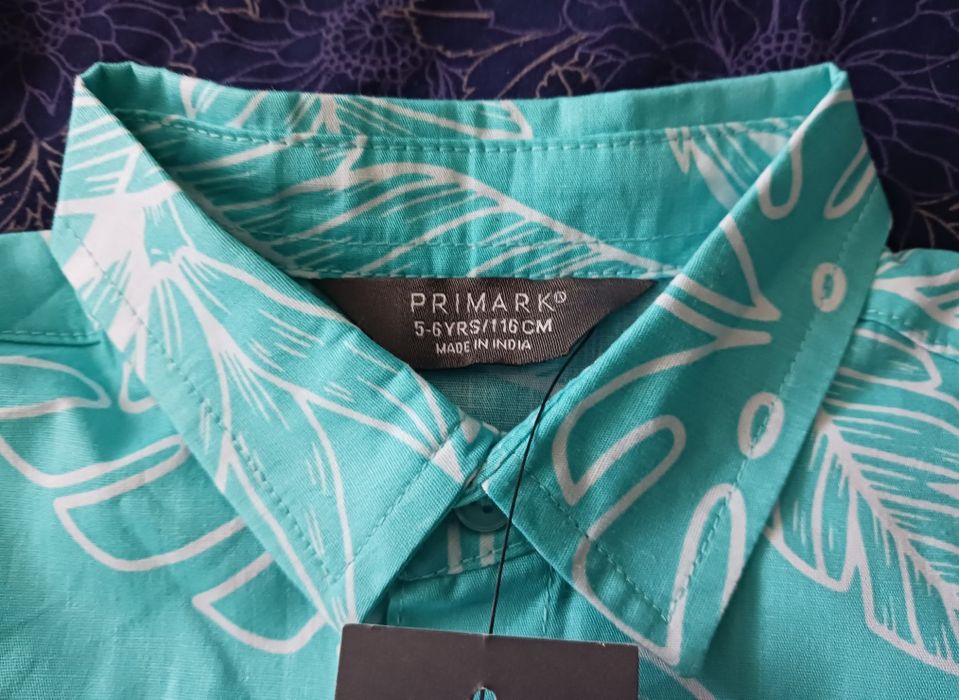 Koszula dziecięca Primark rozmiar 116 Nowa z metką