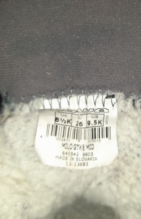 Lowa milo gtx mig gore-tex зимові кросівки ботінки