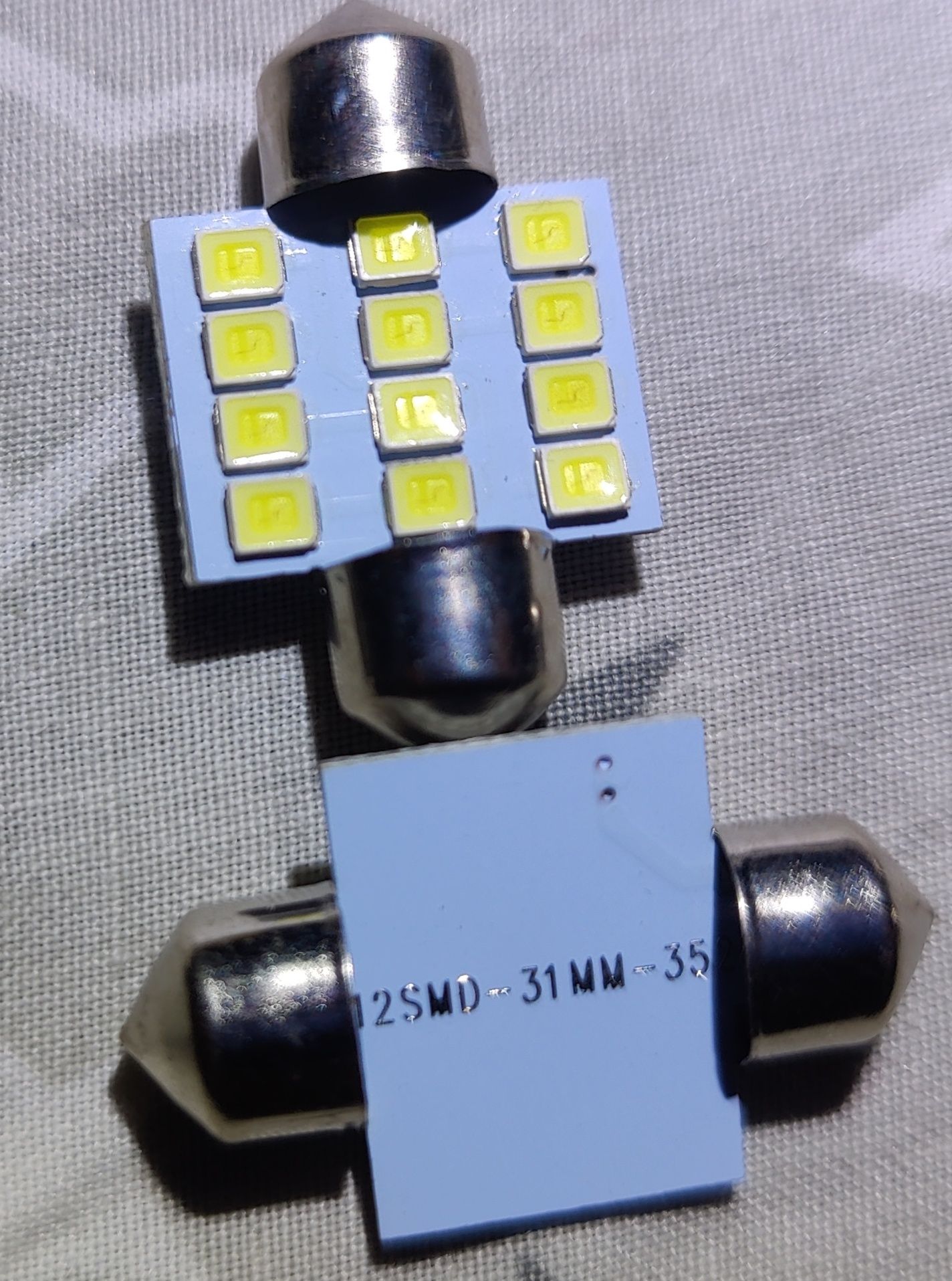 Яскраві світлодіодні LED автолампи с10w c5w 31 36 39 41 mm