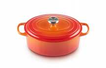 LE CREUSET brytfanna żeliwna owalna 31 CM 6,3 L