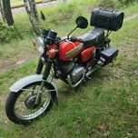Motocykl Jawa 350 Delux