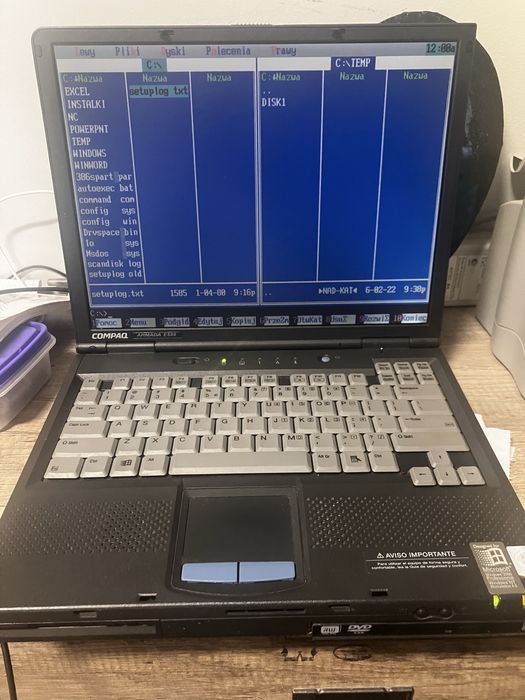 Compaq Armada e500 sprawny retro