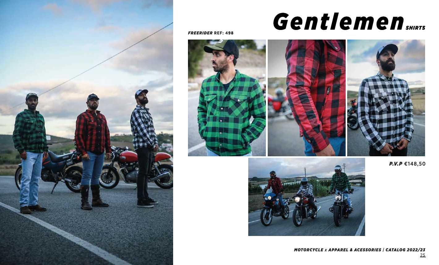 Blusões e Camisas Masculinas com proteções marca Cool Garage