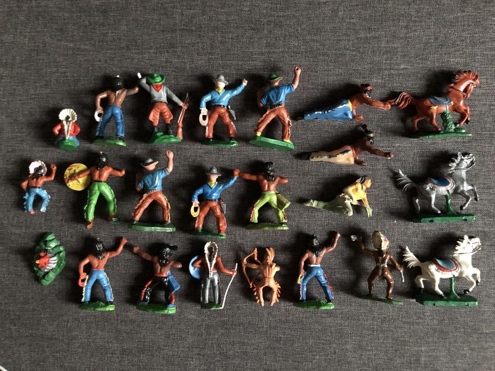 Figurki Indian - PRL / NRD / DDR