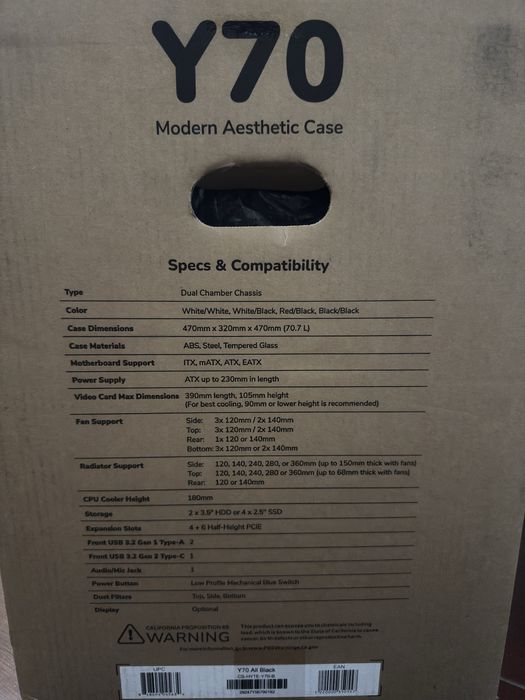 Система охолодження / блок живлення / корпус