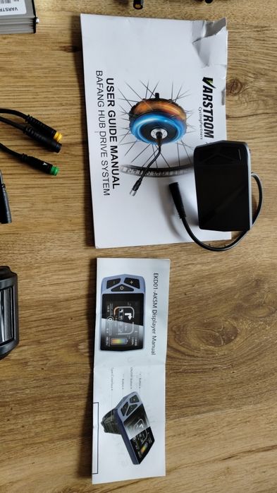 Zestaw do konwersji roweru na elektryczny bez silnika i bateriii