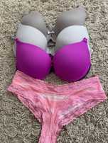 +ПОДАРУНОК Білизна victoria’s secret pink топ безшовний  S M XL белье