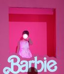 Fato de carnaval da barbie